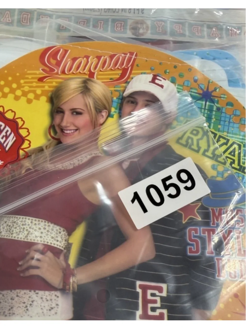 High School Musical Party Tablecloth, Banner Invites￼Theme Party